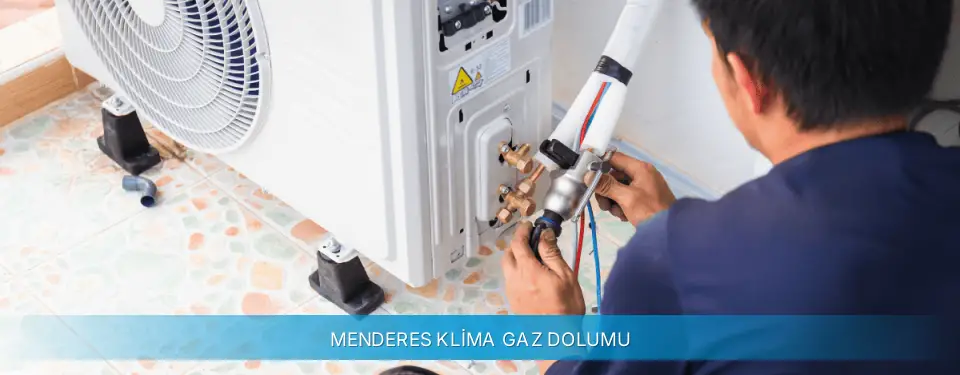 Menderes İlçemi Altus Klima Gaz Dolumu